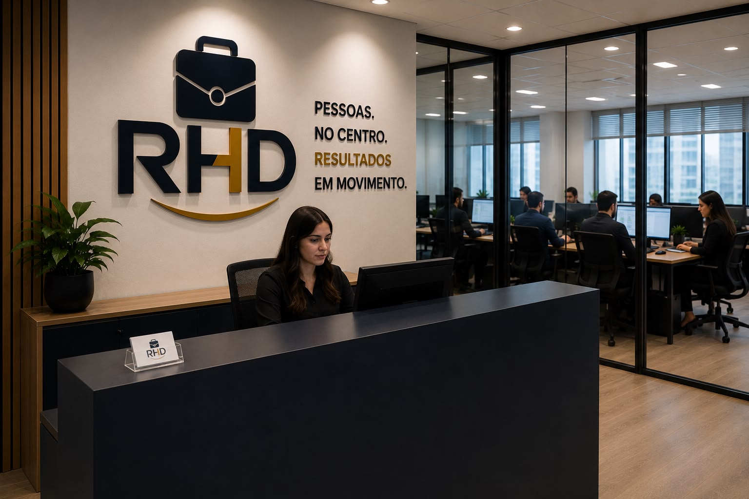 Recepção da Consultoria RHD